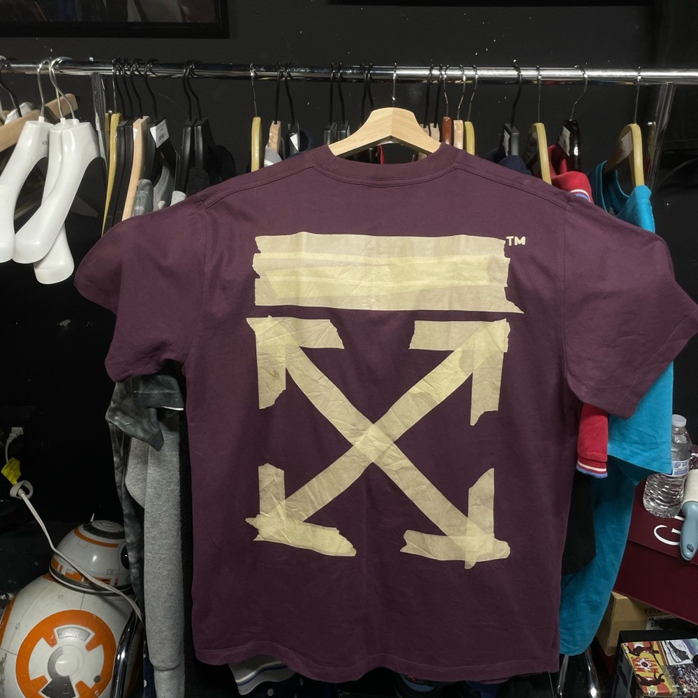 Off white tee shirt large rare